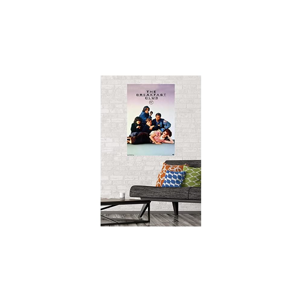 The Breakfast Club - One Sheet Wall Poster, 22.37" x 34.00", Premium Unframed Version