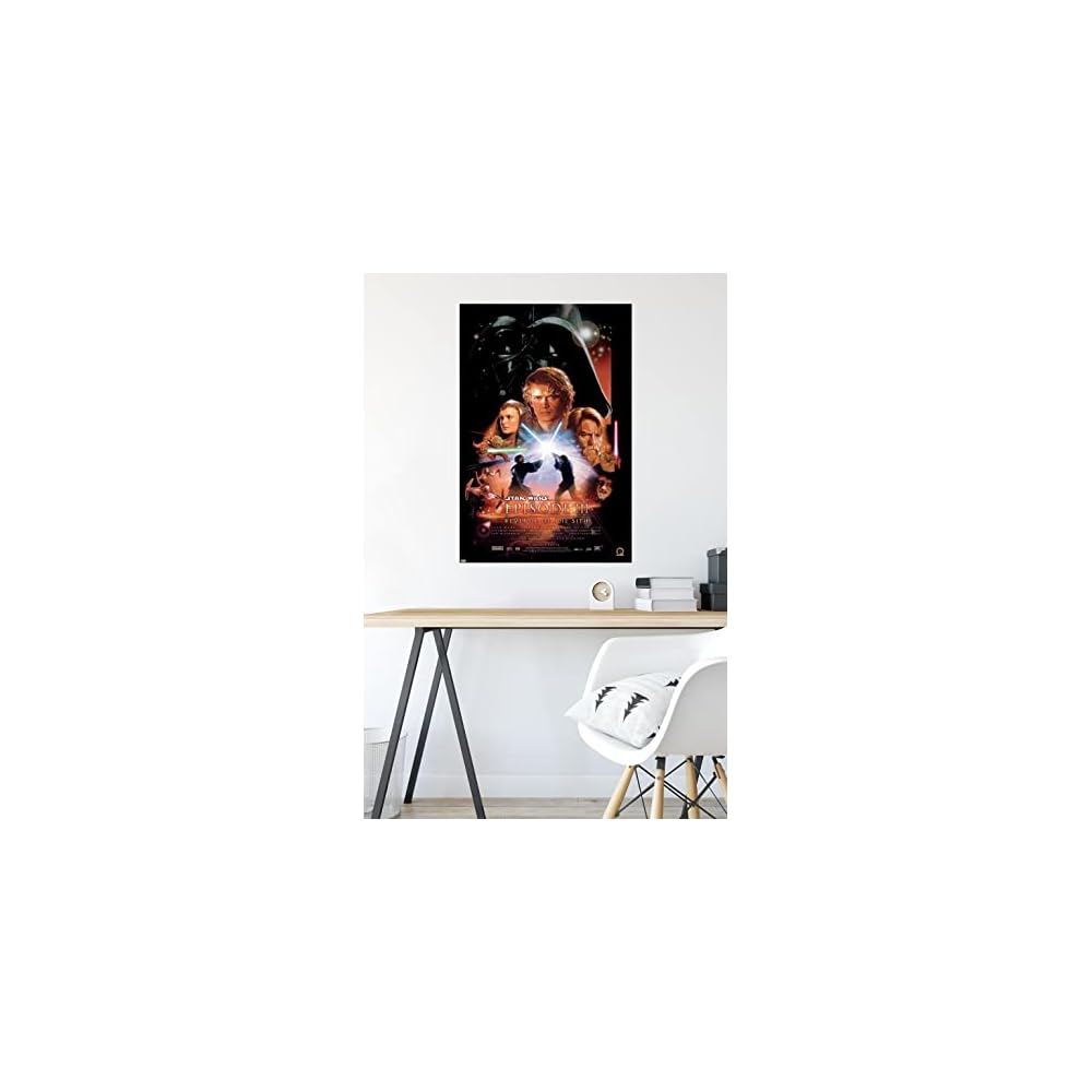 24X36 Star Wars: Revenge of the Sith - One Sheet Wall Poster, 24.00" x 36.00", Unframed Version