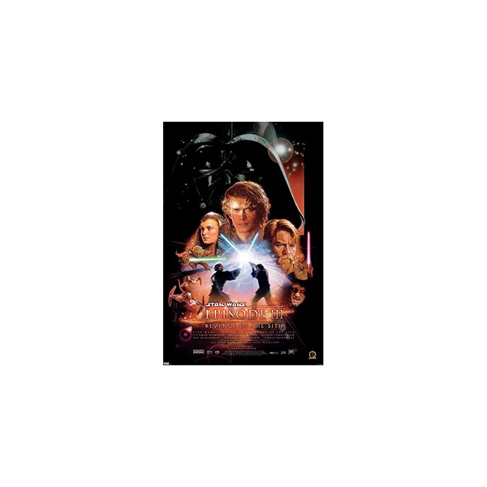 24X36 Star Wars: Revenge of the Sith - One Sheet Wall Poster, 24.00" x 36.00", Unframed Version